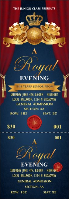 Black Tie Event Tickets Black Tie Ticket Printing Eventgroove