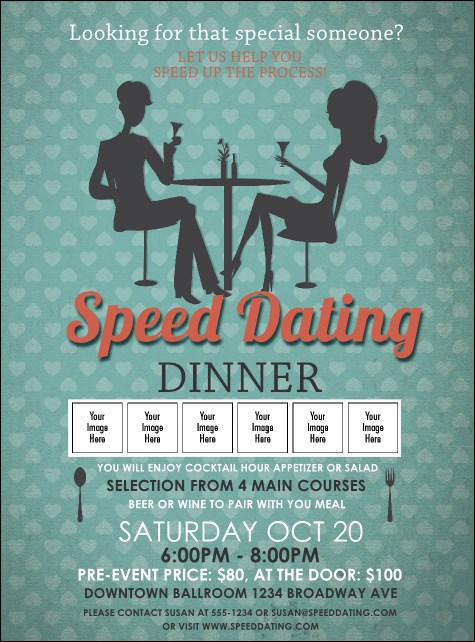 Comical speed dating pics