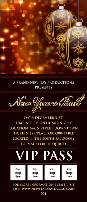 VIP Pass Template | Custom VIP Passes | Eventgroove